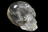 Carved, Smoky Quartz Crystal Skull #118104-1